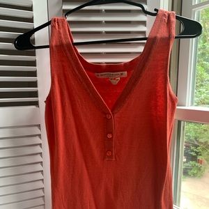 Coral knit tank size  xs